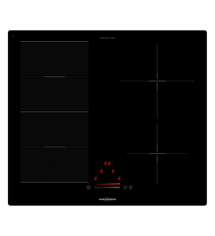 Piano cottura ORANIER induzione 60 cm FlexX 4 zone KXI 2062 61 SL